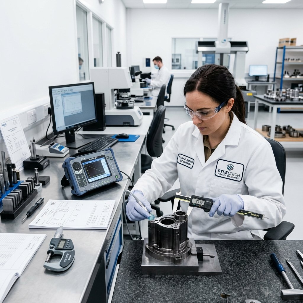 METAL-LINK Metallurgical Quality Control Lab